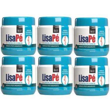 Imagem de Kit 6 Creme Hidratante Lisa Pe D-Pantenol BioSoft Hidratacao Profunda 