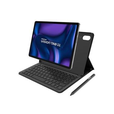 Imagem de Tablet Vision Tab 11" 128GB 4G com Caneta e Capa Teclado Preto Positivo