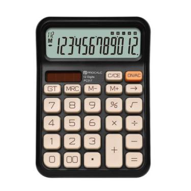 Imagem de Calculadora de mesa 12 dig. procalc pc317 tecla softkey