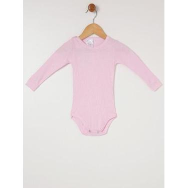 Imagem de Pijama Longo Infantil Para Bebê - Rosa - Izitex, G, Rosa