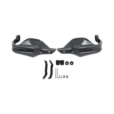 Imagem de Protetor De Mão Carbon Black Para Motocicleta ZONTES ZT368G 2024 2025 