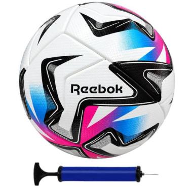 Imagem de Bola Futebol de Campo Oficial Reebok Nano Kick N5 Costurada + Bomba de