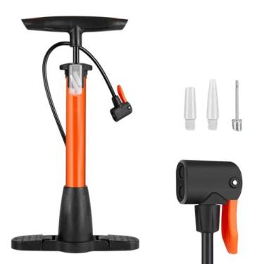 Imagem de Bomba De Ar 160 Psi Manual Alta Pressao Enche Pneu Moto Carro Biciclet