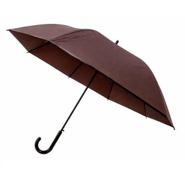 Imagem de Guarda-Chuva Automático C/Borda Marrom - N249201-5 - Quanhe