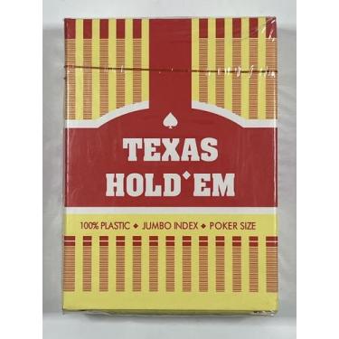 Imagem de Kit C/ 4 Baralho Plastico Texas Holdem - Dalla Valle