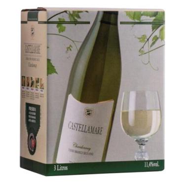 Imagem de Vinho Chardonnay Bag-In-Box 3L Castellamare - Castellamare / San Diego