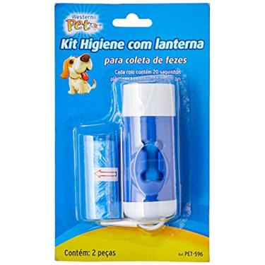 Imagem de Western Pet PET-596 Kit Higiene com Lanterna, Multicor, 2 unidades