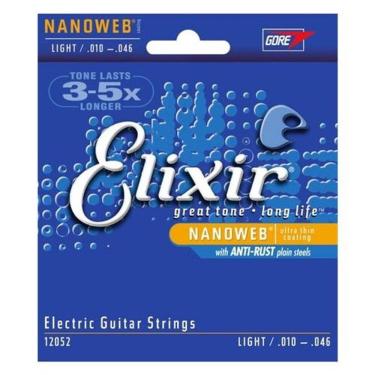 Imagem de Encordoamento Guitarra Elixir 010-046 Legítimo USA
