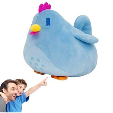 Imagem de 7.87"Stardew Valley Chicken Pillow,Cute Chicken Stuffed Animals Plush Hugging Pillow,For Office Decoration,Home Decor,Surprise Gifts For Girls And Boys (A)