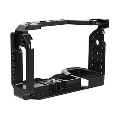 Imagem de Gaiola de câmera para A6600, liga de alumínio, estrutura de extensão de vários furos de 1/10.2 cm, capa protetora de expansão para A6600