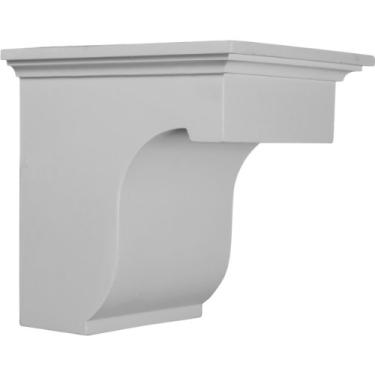 Imagem de Ekena Millwork BKT10X10X08LE Suporte Legado de 21 cm L x 25 cm P x 25 cm A
