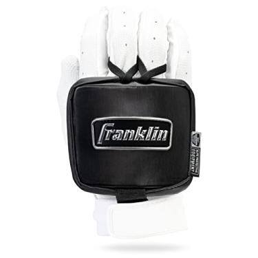 Imagem de Franklin Sports Baseball Hand Guard - Protective Hand Shield for Hitting - Lefty + Righty Hitters - Baseball + Softball Batting Hand Protector - Black - GX1 LT