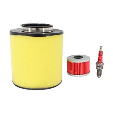 Imagem de Filtro de óleo Filtro de ar Clearner Spark Plug para Honda Recon 250 TRX250TE TRX250TM Sretx TRX250X 2x4 ATV