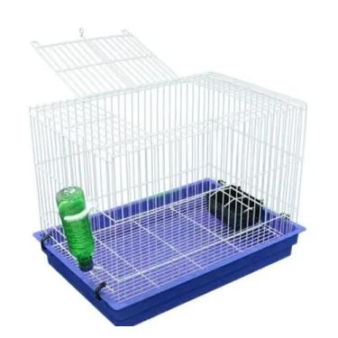Imagem de Gaiola para Coelho, Porquinho da Índia Roedores grande Azul