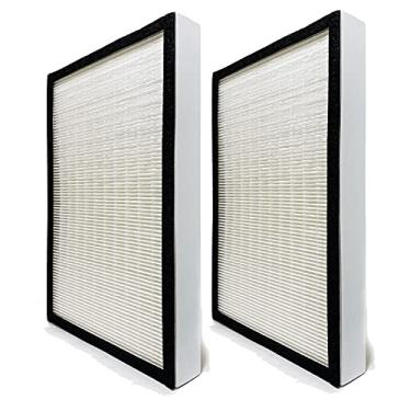 Imagem de Nispira True HEPA Filtro de substituição compatível com purificador de ar Vornado AQS 25 35 partes MD1-0004. Pacote com 2