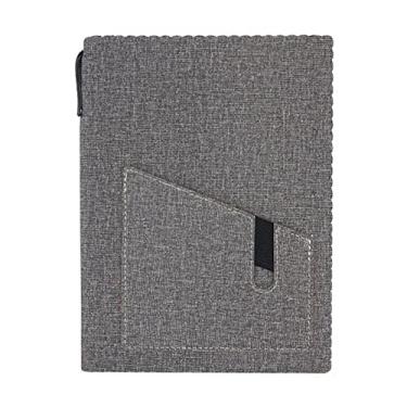 Imagem de Bloco de Notas de Couro Portátil Caderno de Diário Pessoal para Mulheres de Negócios Homens Escola Estudante Professor Diário Tomando Notas, GY, A5