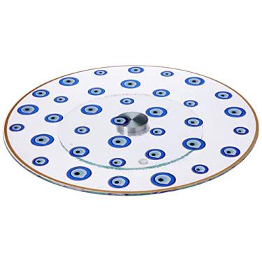 Imagem de Home Glass Ornamento de Vidro Giratório - Olho Grego