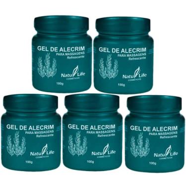 Imagem de Kit 5 Gel de Alecrim 100g Natu Life