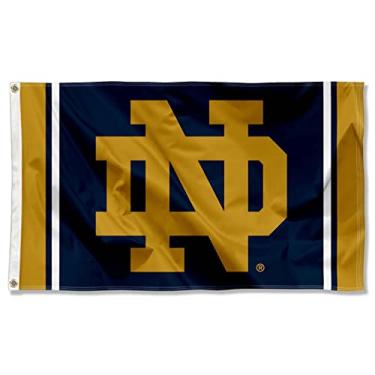 Imagem de WinCraft Irish ND Logo 3x5 Banner Flag