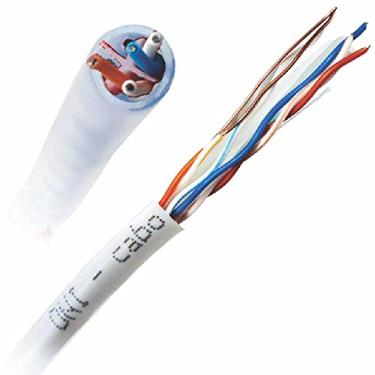Imagem de DNI 8X60 UTP BR C Cabo UTC para CFTV 4 Pares, Branco, 0.6 mm² x 305 m