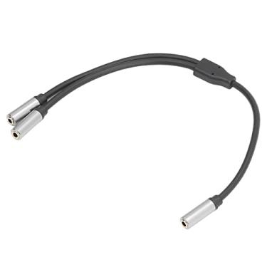 Imagem de 1 a 2 Cabo Adaptador Jaqueta de PVC Estéreo 0,98 pés Função de Extensão Canal HiFi 3,5 mm Fêmea para Fêmea fone de ouvido Tablet Cabo Adaptador