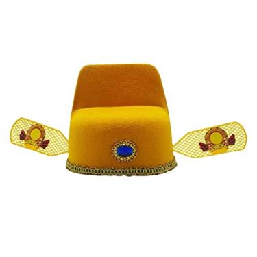 Imagem de XIALON Ancient Hat For Men Beijing Costume Traditional Hat Chinese Groom Hat Dropshipping