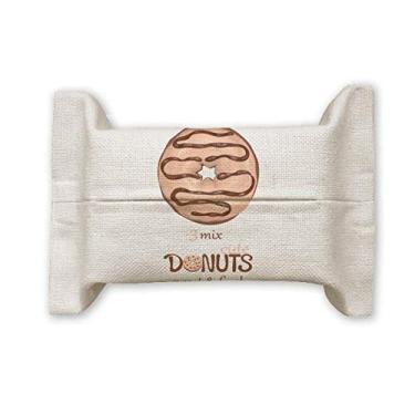 Imagem de Bolsa de linho de algodão com pasta de chocolate para doces e sobremesa