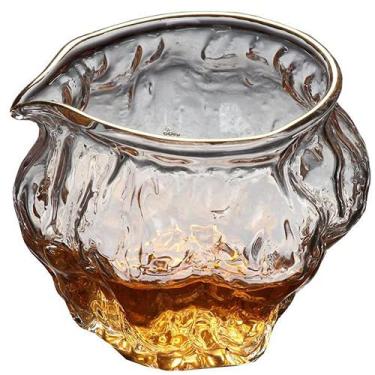 Imagem de PAYNAN Jarra de vidro para chá de 260 ml resistente ao calor Chahai Jarra de chá de vidro Teaware Fair Cup