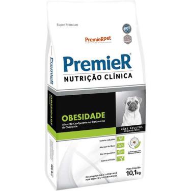 Imagem de Ração Premier Nutrição Clínica Obesidade para Cães Adultos Pequeno Porte - 10,1 Kg