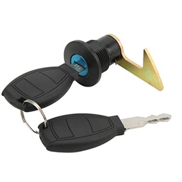 Imagem de Trunk, Gator 50 Express Scooter Tronco Chave Cadeado Scooter Ajuste Trava Traseira Plástico Alumínio Universal Para Motocicletas Elétricas Armazenamento Trunka Gancho Longo (Um Gancho longo)