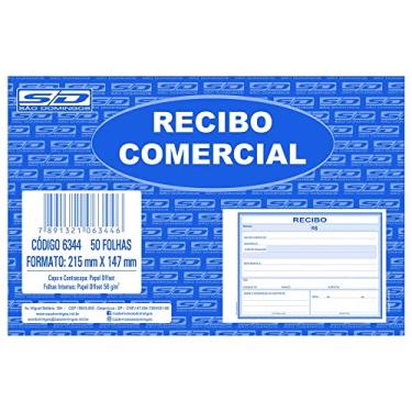 Imagem de Recibo Comercial Sem Cópias 50 Fls São Domingos