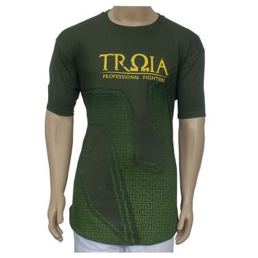 Imagem de Camiseta T-shirt Esportiva Troia Sport- Ufc Mma Muay Thai Luta verde G