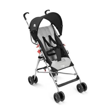 Imagem de Carrinho de Bebê Guarda Chuva Venice 6M 15KG Cinza Multikids Baby - BB338