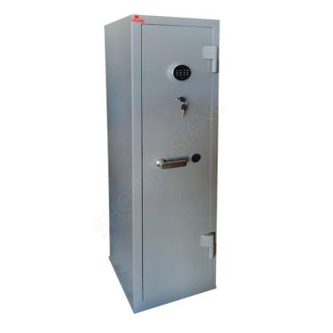 Imagem de Cofre Armário Digital Ventura Carbono 150x42x42 para 15 peças (07 longas e 08 curtas) CR, CAC