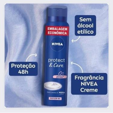 Imagem de Desodorante Nivea Protect & Care 48H Antitranspirante Aerosol 200ml