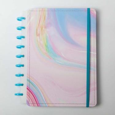 Imagem de Diskô - Caderno Diskô Algodão Doce M – Personalizável e Reutilizável