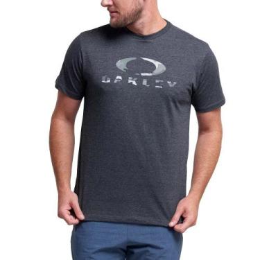Imagem de Camiseta Oakley Camo Ss Color Cinza Escuro