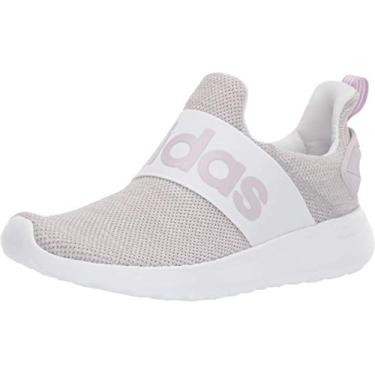 Imagem de Tênis de corrida masculino Adidas Lite Racer Adapt, White/Mauve/Grey, 8.5
