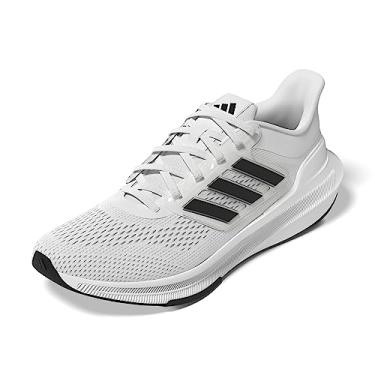 Imagem de adidas Tênis de corrida masculino Ultrabounce, Giz branco/preto/branco, 11.5