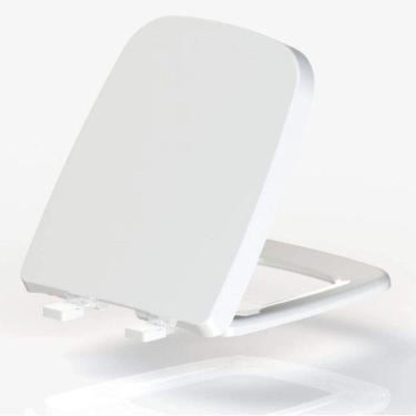 Imagem de Assento em Resina Termofixa para Louça Boss Soft Close Tupan Branco