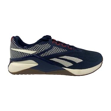 Imagem de Reebok Tênis masculino Nano X2 Cross Trainer, 43, vetor azul marinho/bordô clássico/giz, Azul, 43