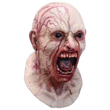 Imagem de Ghoulish Productions Infected Zombie Mask - Bloody and Realistic, Perfect for Halloween and Costume Parties
