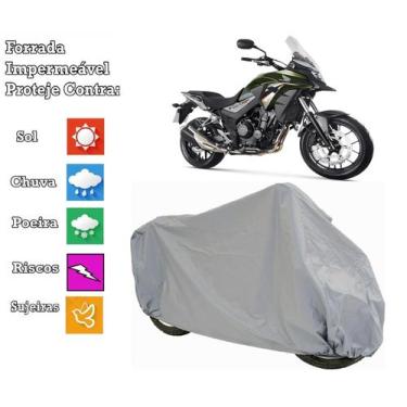 Imagem de Capa Cobrir Moto Honda Cb 500X 100 % Impermeável E 100% - Bezzter