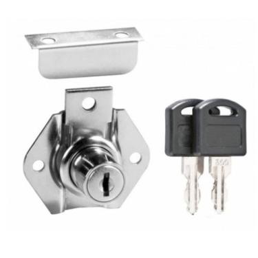 Imagem de Fechadura 22mm ou 31mm Mesmo Segredo Para Portas E Gavetas - Hardt