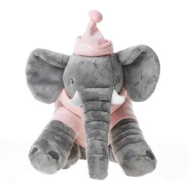 Imagem de Almofada Elefante Baby - Rosa - Abra Casa