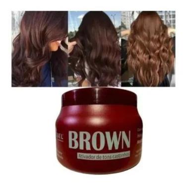 Imagem de Máscara Matizadora Capilar Mairibel 500g Tonalizante Sem Amonia,  Brow