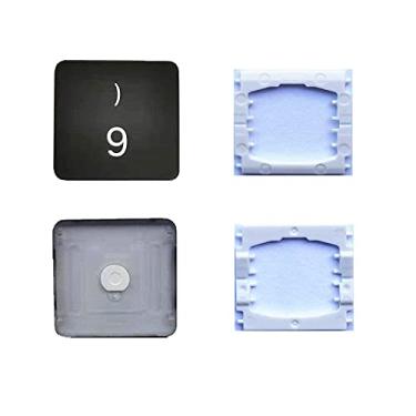 Imagem de A tecla e as dobradiças individuais de substituição número 9 são aplicáveis ao teclado MacBook Pro 13/15 polegadas modelo A1706 A1707 A1708 para substituir a tampa e a dobradiça de 9 teclas