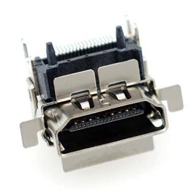 Imagem de Deal4GO Peça de reposição para o console Microsoft Xbox One S, entrada de entrada HDMI, conector e porta de exibição