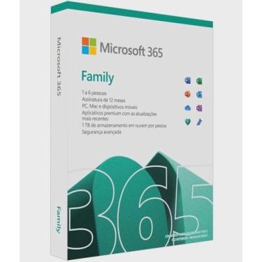 Imagem de Microsoft 365 Family 6GQ-00088  Até 6 dispositivos + One drive 1tb cad