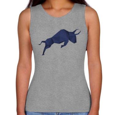 Imagem de Regata Feminina Polymath - Foca na Moda, Cinza, GG